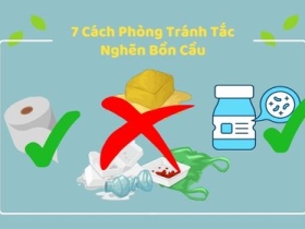 7 Cách Phòng Tránh Tắc Nghẽn Bồn Cầu Hiệu Quả Cho Gia Đình Bạn