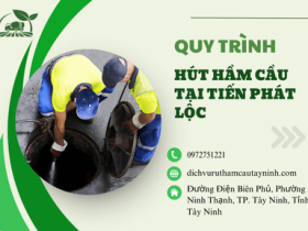 Quy trình hút hầm cầu chuyên nghiệp tại Tiến Phát Lộc