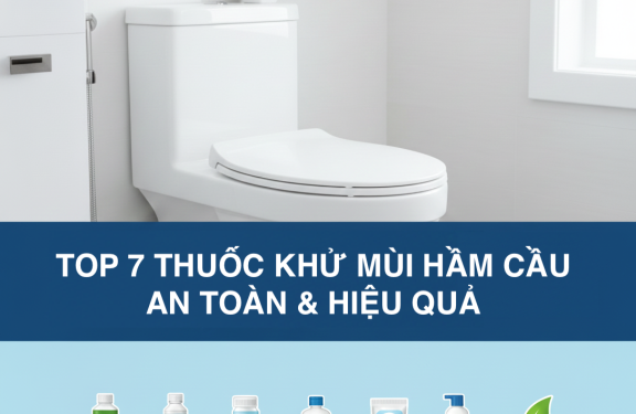 Top 7 Thuốc Khử Mùi Hầm Cầu - Hiệu Quả & An Toàn [Review Chuyên Gia]