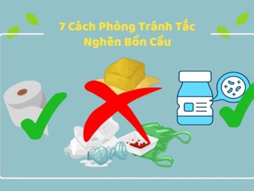 7 Cách Phòng Tránh Tắc Nghẽn Bồn Cầu Hiệu Quả Cho Gia Đình Bạn