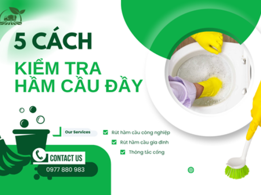 Cách Kiểm Tra Hầm Cầu Đầy Tại Nhà - 5 Dấu Hiệu Nguy Hiểm
