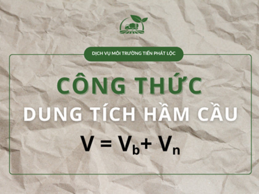 Công Thức Tính Dung Tích Hầm Cầu - Hướng Dẫn Chi Tiết & Ví Dụ Thực Tế