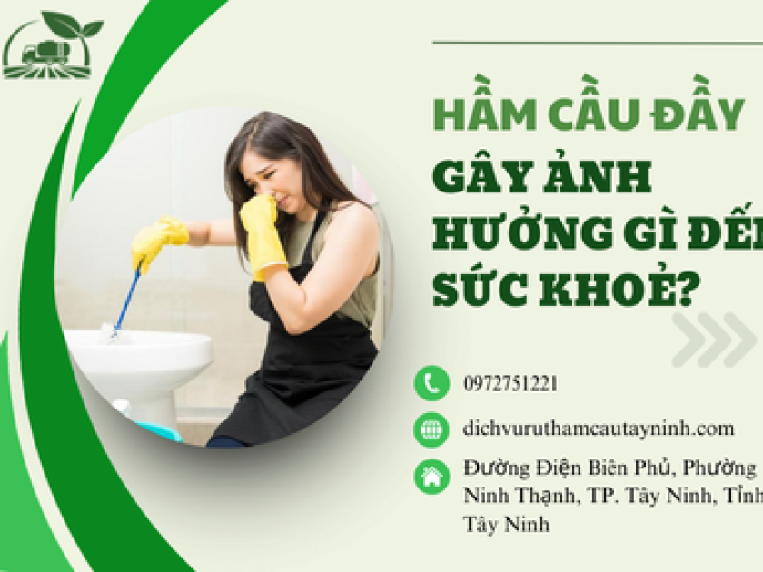 Hầm Cầu Đầy Gây Ảnh Hưởng Gì Đến Sức Khỏe Và Môi Trường? Hầm Cầu Đầy Gây Ảnh Hưởng Gì Đến Sức Khỏe Và Môi Trường?